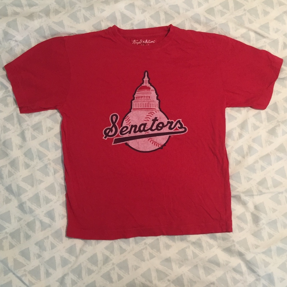 Red senators shirt